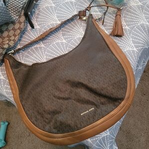 Michael Kors Brown Hobo Bag